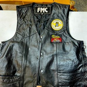Pre owned FMC Leather Vest